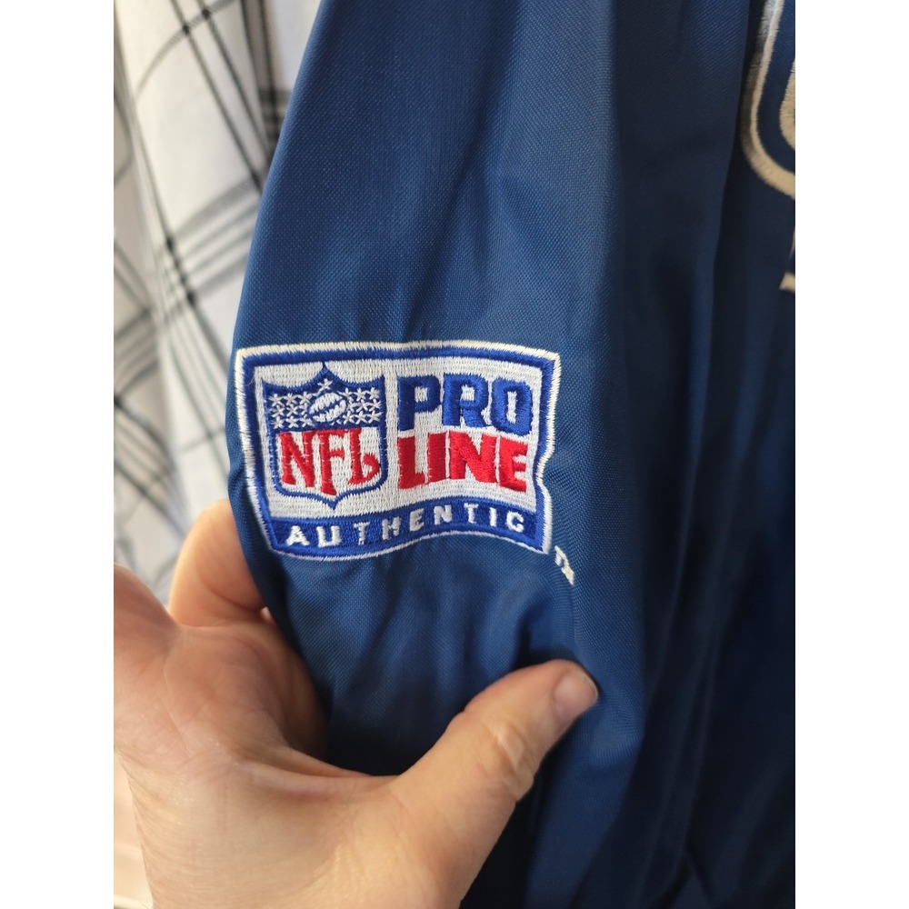 Vintage Starter NFL Pro Line Dallas Cowboys Windbreaker Pullover Blue XXL‎ - Picture 4 of 9